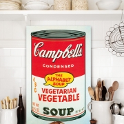 Campbell's Soup alphabet
