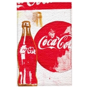 Coca Cola Pop Art stampa su tela