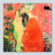 Tela Gustav Klimt Le amiche