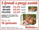3 formati a prezzi scontati e in omaggio un calendario 2013 personalizzato su Telastampo.com