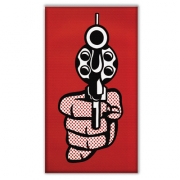 La Pistola Roy Lichtenstein stampa su tela