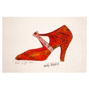 Andy Warhol - Scarpa rossa