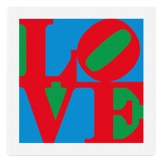 LOVE 1967 stampa su tela