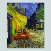 Tela Vincent van Gogh  Van Gogh Esterno del caffè di notte
